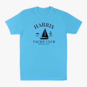Harris Kansas Yacht Club Classic Dad T-Shirt