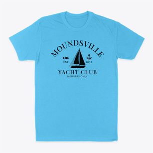 Moundsville West Virginia Yacht Club Classic Dad T-Shirt