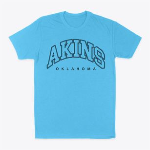 Akins Oklahoma Inline Classic Dad T-Shirt