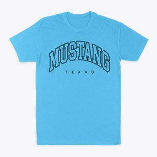 Mustang Texas Inline Classic Dad T-Shirt