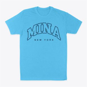 Mina New York Inline Classic Dad T-Shirt
