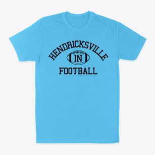 Hendricksville Indiana Football Classic Dad T-Shirt