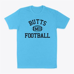 Butts Missouri Football Classic Dad T-Shirt