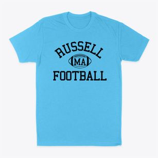Russell Massachusetts Football Classic Dad T-Shirt