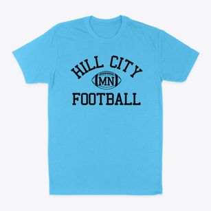 Hill City Minnesota Football Classic Dad T-Shirt