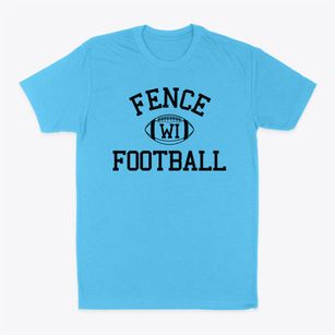 Fence Wisconsin Football Classic Dad T-Shirt