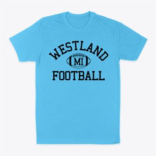 Westland Michigan Football Classic Dad T-Shirt