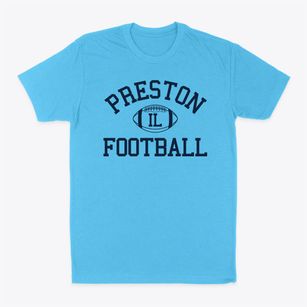 Preston Illinois Football Classic Dad T-Shirt