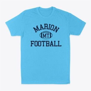 Marion Montana Football Classic Dad T-Shirt