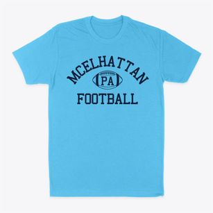 Mcelhattan Pennsylvania Football Classic Dad T-Shirt