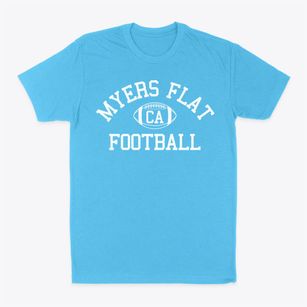Myers Flat California Football Classic Dad T-Shirt