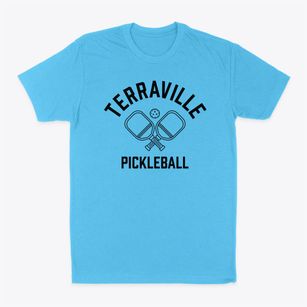 Terraville South Dakota Pickleball Classic Dad T-Shirt