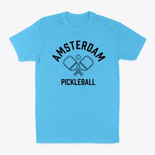 Amsterdam New York Pickleball Classic Dad T-Shirt