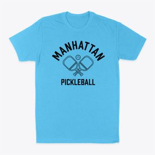 Manhattan Illinois Pickleball Classic Dad T-Shirt
