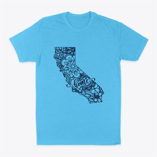  California Mandala Classic Dad T-Shirt