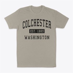 Colchester Washington Classic Established Classic Dad T-Shirt