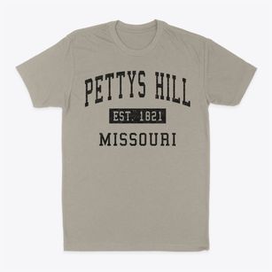 Pettys Hill Missouri Classic Established Classic Dad T-Shirt