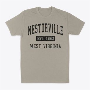 Nestorville West Virginia Classic Established Classic Dad T-Shirt