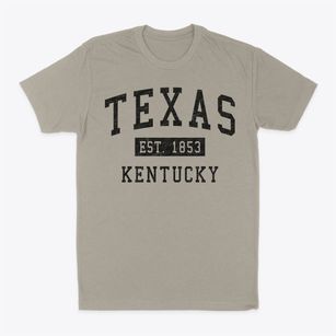 Texas Kentucky Classic Established Classic Dad T-Shirt