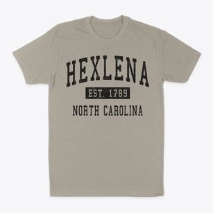 Hexlena North Carolina Classic Established Classic Dad T-Shirt