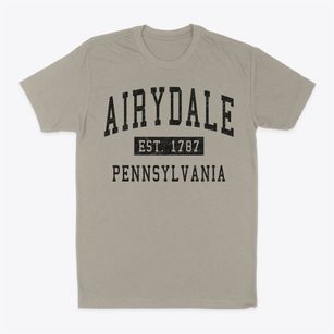 Airydale Pennsylvania Classic Established Classic Dad T-Shirt