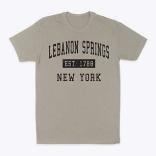 Lebanon Springs New York Classic Established Classic Dad T-Shirt