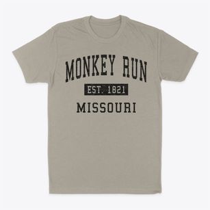 Monkey Run Missouri Classic Established Classic Dad T-Shirt