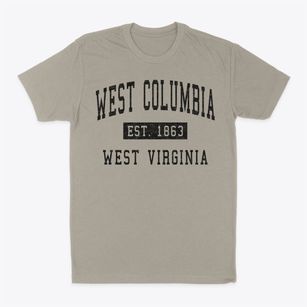 West Columbia West Virginia Classic Established Classic Dad T-Shirt