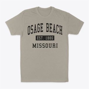Osage Beach Missouri Classic Established Classic Dad T-Shirt