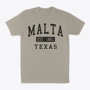 Malta Texas Classic Established Classic Dad T-Shirt