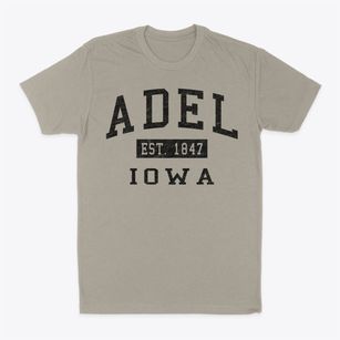 Adel Iowa Classic Established Classic Dad T-Shirt