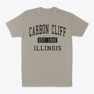 Carbon Cliff Illinois Classic Established Classic Dad T-Shirt