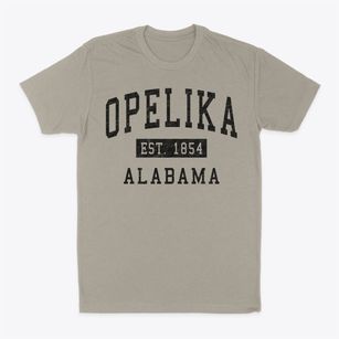 Opelika Alabama Classic Established Classic Dad T-Shirt
