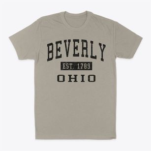 Beverly Ohio Classic Established Classic Dad T-Shirt
