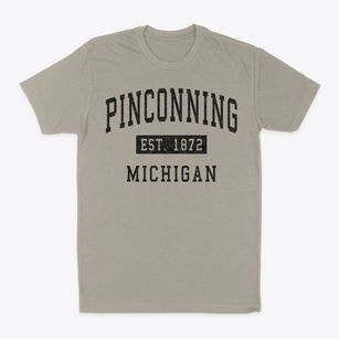 Pinconning Michigan Classic Established Classic Dad T-Shirt