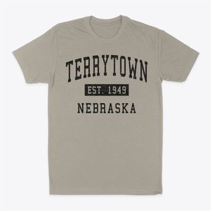 Terrytown Nebraska Classic Established Classic Dad T-Shirt
