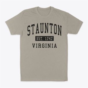 Staunton Virginia Classic Established Classic Dad T-Shirt