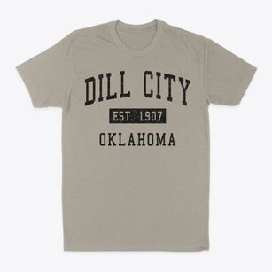 Dill City Oklahoma Classic Established Classic Dad T-Shirt