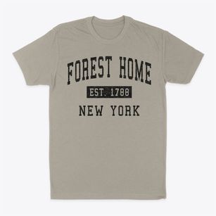 Forest Home New York Classic Established Classic Dad T-Shirt