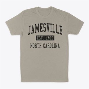 Jamesville North Carolina Classic Established Classic Dad T-Shirt