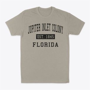 Jupiter Inlet Colony Florida Classic Established Classic Dad T-Shirt