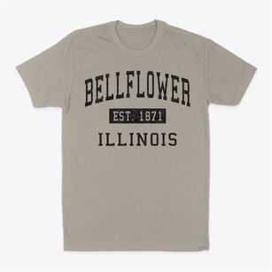Bellflower Illinois Classic Established Classic Dad T-Shirt