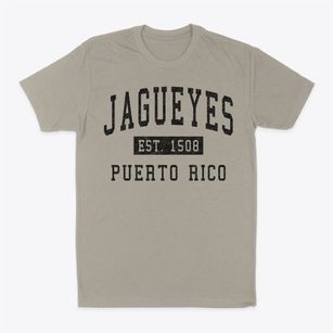 Jagueyes Puerto Rico Classic Established Classic Dad T-Shirt