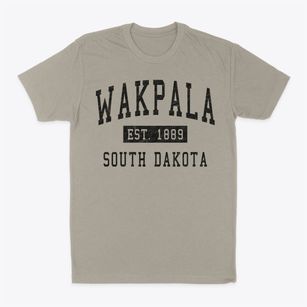 Wakpala South Dakota Classic Established Classic Dad T-Shirt