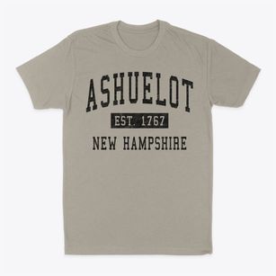 Ashuelot New Hampshire Classic Established Classic Dad T-Shirt