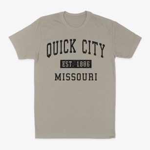 Quick City Missouri Classic Established Classic Dad T-Shirt