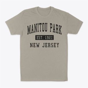 Manitou Park New Jersey Classic Established Classic Dad T-Shirt