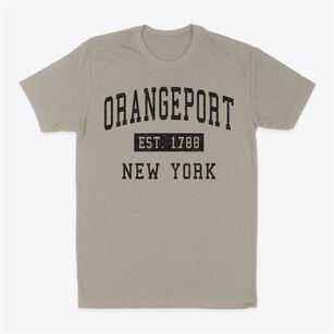 Orangeport New York Classic Established Classic Dad T-Shirt