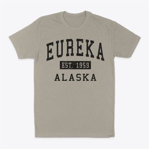 Eureka Alaska Classic Established Classic Dad T-Shirt