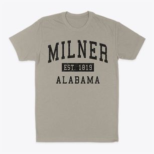 Milner Alabama Classic Established Classic Dad T-Shirt